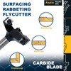 Akylin Slab Flattening Router Bit 1/2 Shank - CNC Spoilboard