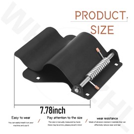 WHMYZHL Heavy Duty Grease Gun Holder for Securing Manual and Wireless Grease Guns | 4-Bolt Design for High Vibration Environments