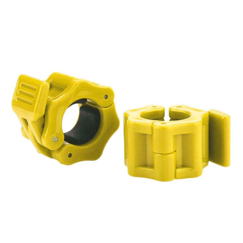 TnP Rubber Barbell Collars – Locking 1" Stanadard Size Weight
