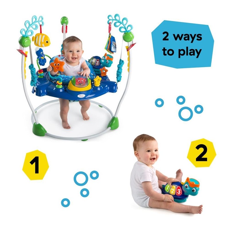Baby Einstein Neptune's Ocean Discovery Activity Jumper, Ages 6 months