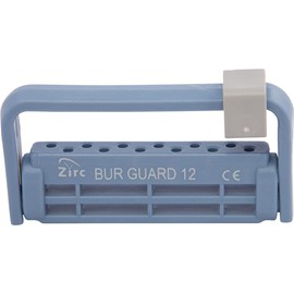 Zirc Dental 50Z406B Steri-Bur Guard Dental Bur Holder 12-Hole Blue