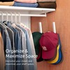 Ozueccr Hat Rack for Baseball Caps – Wall Mounted Vertical