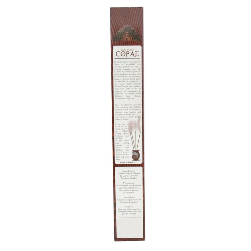 INCIENSO DE COPAL con resina pura y larga duración, 10