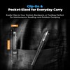 Rechargeable Pen Light Flashlight, 800LM Zoomable Pocket Flashlights with Clip