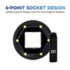 Reniteco Drive Socket Metric Deep Socket 9mm, 6 Point Design,