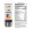 CELSIUS Sparkling Mango Lemonade, Sugar Free Energy Drink, 12 Fl