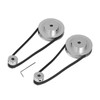 Timing Belt Pulley Set 20 Teeth 60 Teeth Aluminium Synchronous