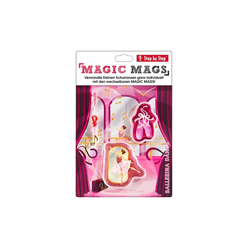 Step by Step Magic Mags Ballerina Fiona, Pink,Set of 3,