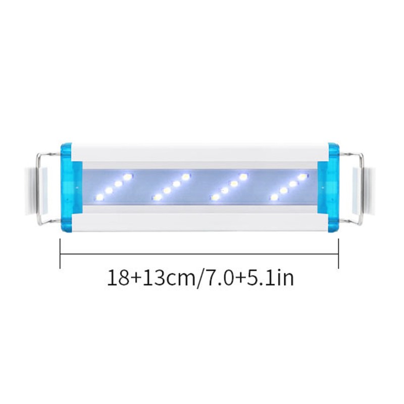 Ultra-thin Aquarium Light LED Light 8 Watts for 7 to
