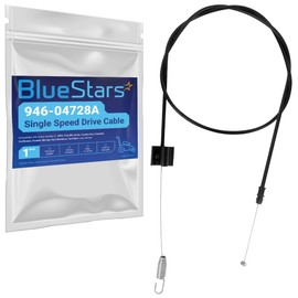 BlueStars 946-04728A 746-04728 Single Speed Drive Cable - for Troy-Bilt TB200 TB210 TB430 RM410 MTD Craftsman Yard Machines Yard Man Huskee Rotary 15102 Lawn Mower 946-04728 746-04728A 746-04728