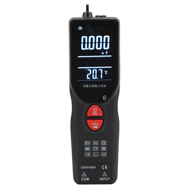 Dual Mode Smart Multimeter Handheld Multifunction Digital DC/AC Voltage Meter