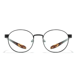 HYPREADER TAURUS BIO-Blaulichtfilterbrille/Lesebrille (+0.00,+1.00,+1.50,+2.00,+2.50,+3.00) verglasbar bei jedem Optiker, auch als Sonnenbrille erhältlich (Schwarz-Havanna, +1.00)