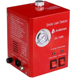 Andeman Vertical Automotive Smoke Leak Detector With Pressure Gauge Vacuum Leak Tester