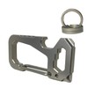 [LibCamp] Keychain Carabiner Titanium Alloy Key Ring Keychain EDC Multi