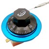 ZYWUOY Adjustable Thermostat Oven 2 Ports Electric Oven Thermostat Adjustable