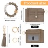 KNGITRYI Wallet Keychain Wristlet for Women,Slim RFID Credit Card Holder