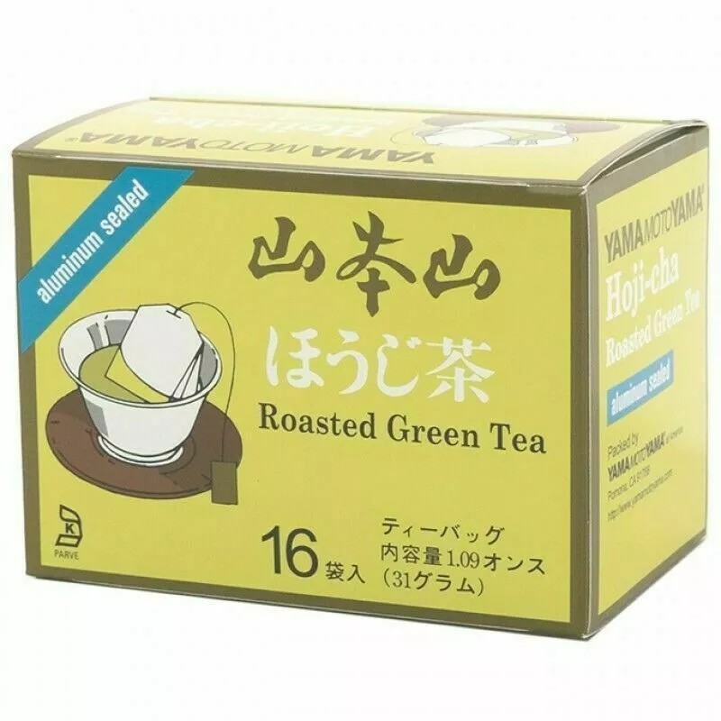 Yamamotoyama SET of 4 Japanese Yamamotoyama Jasmine Oolong Genmai-cha Green