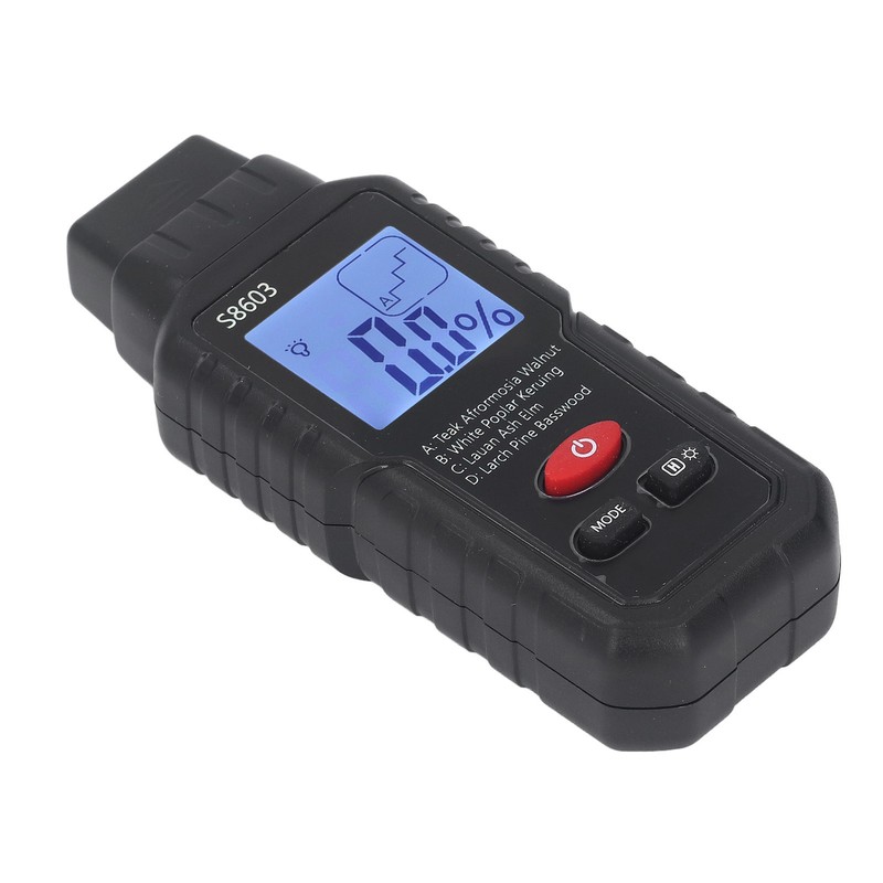 Wood Moisture Meter Pin Type LCD Digital Water Leak Detector