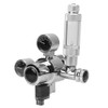 Stainless Steel Aquarium CO2 Bubble Regulator Electromagnetic Water Plants Cylinder