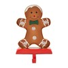 Mud Pie Ginger Man Led Stocking Holder, Brown
