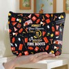 BWWKTOP Firefighter Cosmetic Makeup Bag Firefighter Graduation Gift This Princess
