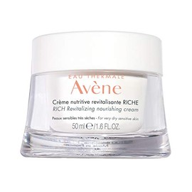 Eau Thermale Avene RICH Revitalizing Nourishing Cream - Ultra-Rich Nourishing Face Moisturizer - Non-Comedogenic - 1.6 fl.oz.                         
