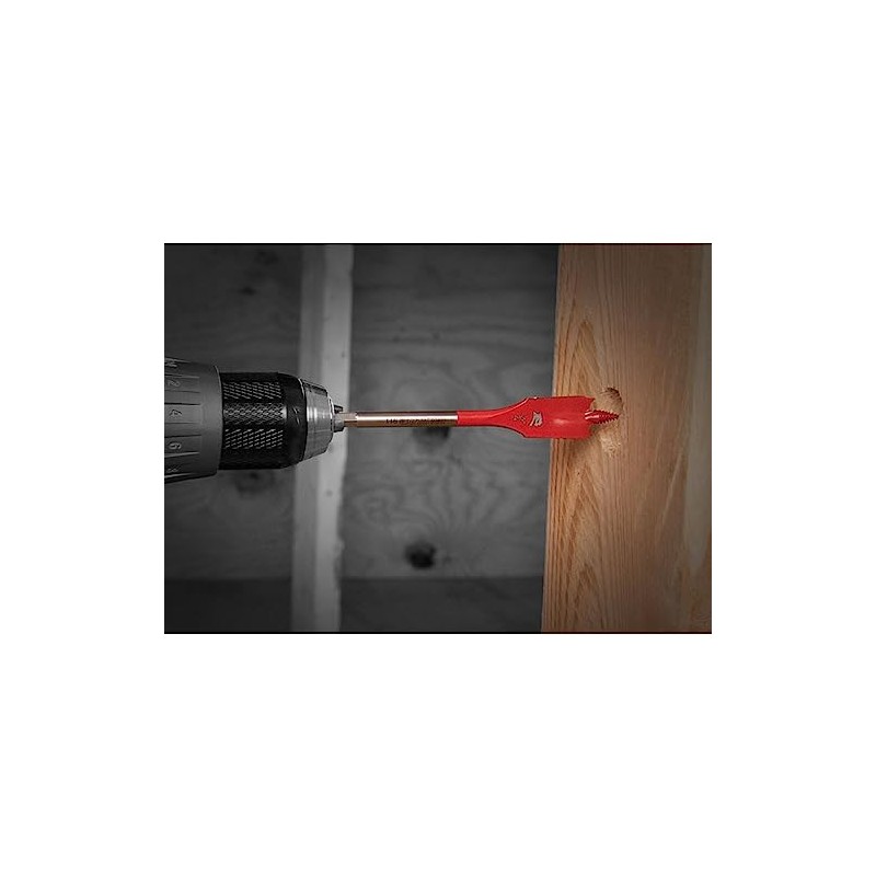 Diablo Spade Bits for Wood - 1/2" Diameter, 1/4" Hex
