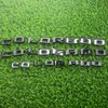 Overlay Emblem 3D Letter Side Door Rear Tailgate Badge Nameplate