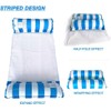 FUNNYTA 2 Pack Water Hammock, 4-in-1 Multi-Portable Water Pool Float