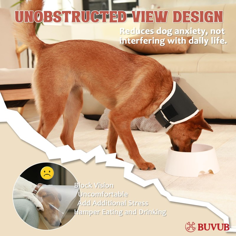 BUVUB Dog Neck Brace Supports Pet's Necks with Intervertebral Disk