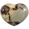 SUNYIK SUNYIK Natural Septarium Dragon Heart Stone, Polished Septarian Dragon