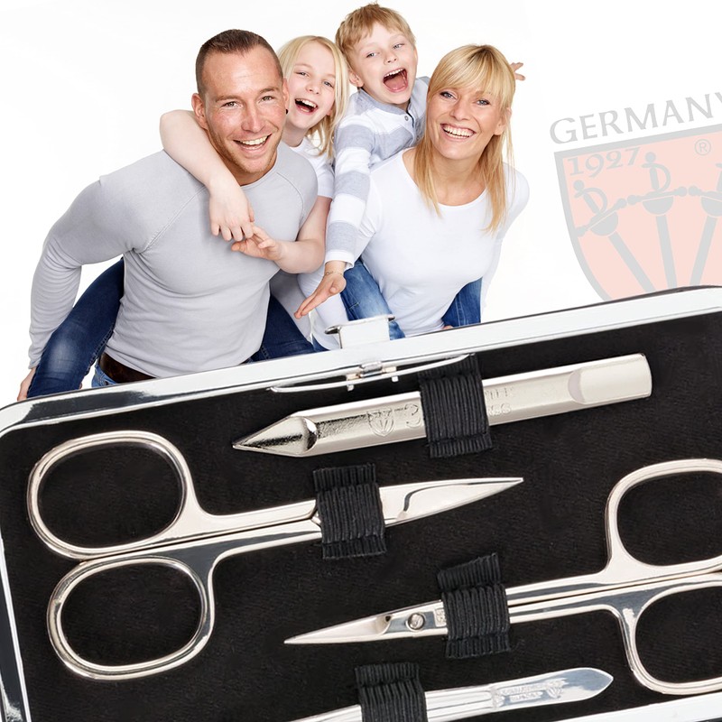 3 Swords Germany - brand quality 7 piece manicure pedicure