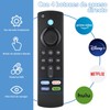 DOMOKO Control Remoto Compatible con Fstick 4k Lite Cube TV