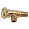 Angle Stop Valve Gold Antique Full Copper Carving Thicken Cold