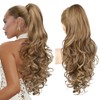 Ponytail Extension 24 Inch Claw Clip in Ponytail Extension for