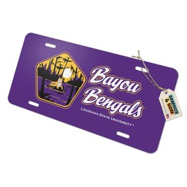 GRAPHICS & MORE Bayou Bengals Pentagon Novelty Metal Vanity Tag License Plate