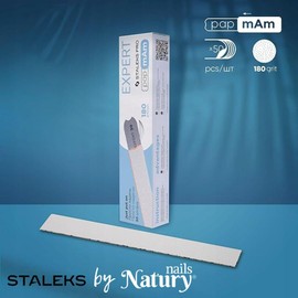 STALEKS PRO Papmam Replacement File Sleeves for Straight Basis Expert Eco Paper Pack of 50 (180 Grit)