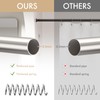 Amazer Spring Tension Shower Curtain Rod, 42-72 Inches Rust-Resistance Tension