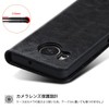 AQUOS Sense7 Case Notebook Type [No Magnet] Shockproof Card Case