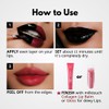 MILKTOUCH Black Peel Off Lip Tattoo - Long-Lasting Matte Lip,