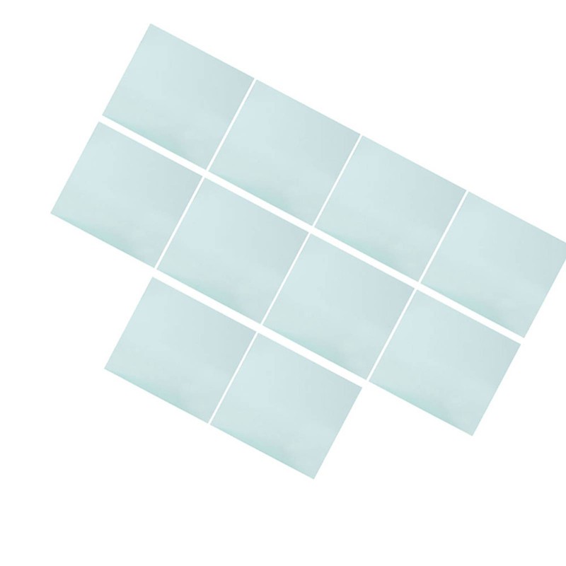 10Pcs 138x122mm Welding Helmet Transparent Protective Plate Spare Lens Industrial