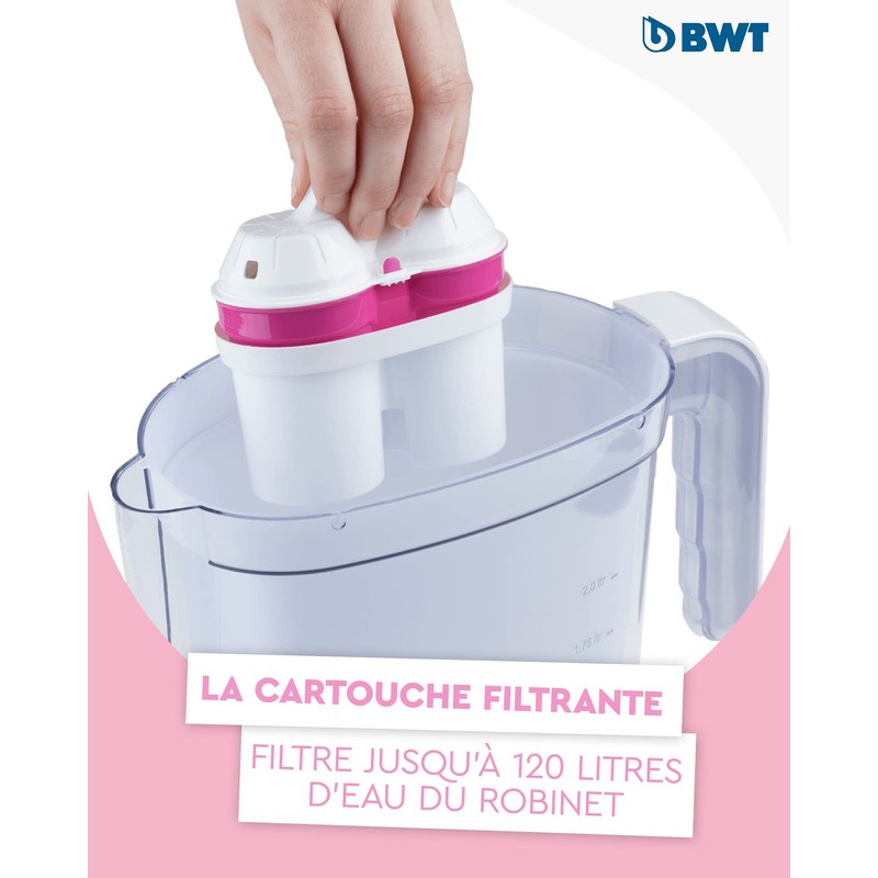BWT – Life – Water Filter Jug 2.6 Litres –
