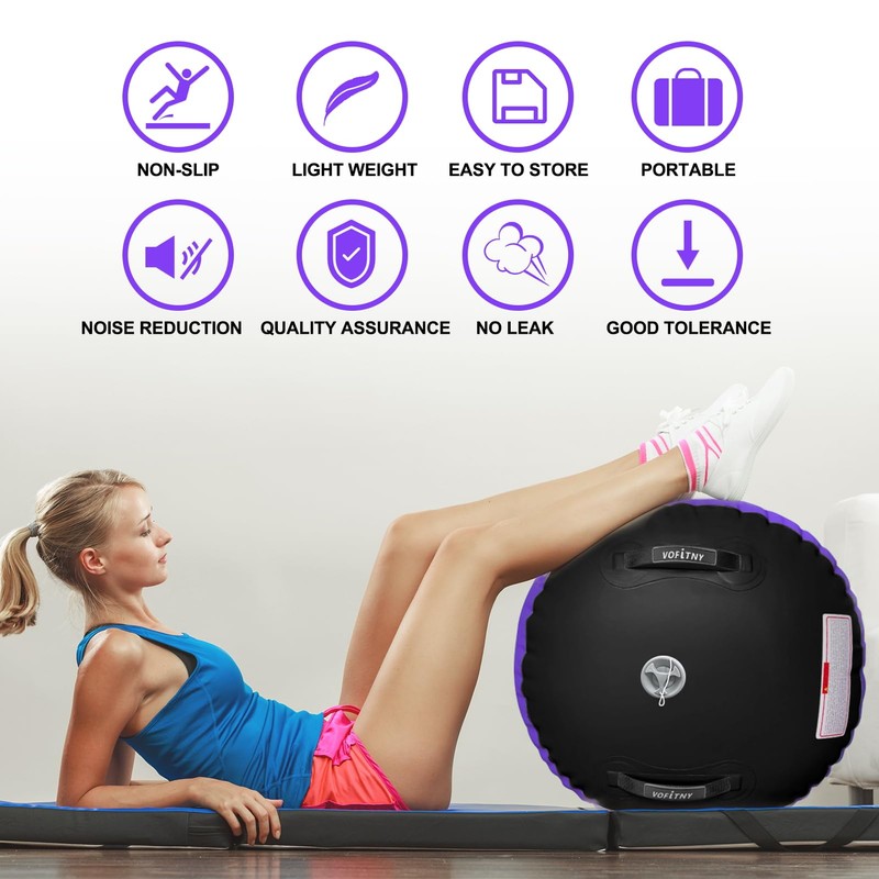 VOFiTNY Back Handspring Trainer 3.3ft L x 2.3ft D Gymnastics