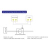 Current Sensing Relay AC Current Sensing Switch 0-100A Normally Opned