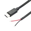 USB C to 2 Pin Bare Wire Open End Power
