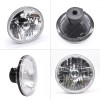 CHUSYYRAY Pair 7 inch Round LED Headlights HILo Beam For