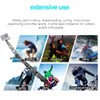 MomenTrue All Aluminum Alloy Extension Arm Kit Metal Pole Mount