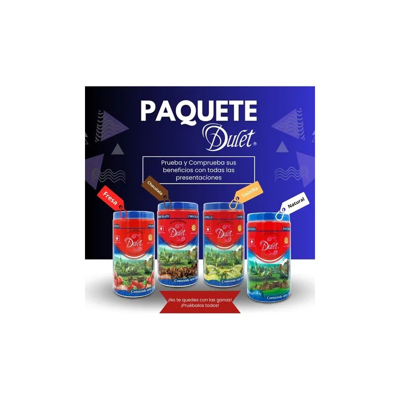 Paquete Dulet - Lactosuero Suizo Dulet 100% Natural