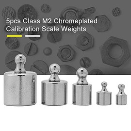 5Pcs Calibration Weight 1g 2g 5g 10g 20g Calibration Gram Scale Weight Set for Digital Scale Balance