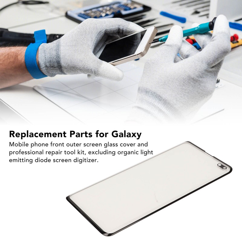 Front Outer Screen Glass Cover Replacement with Professional Maintenance Tools